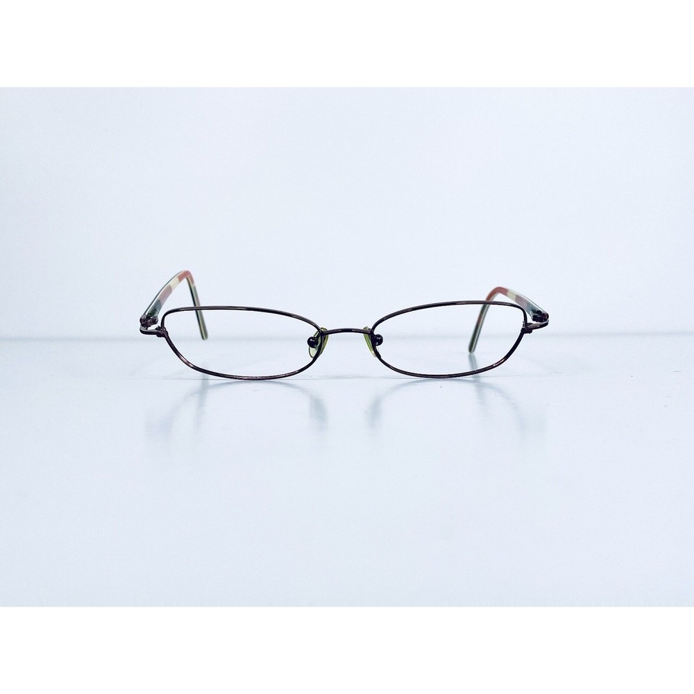 Kate Spade NY Purple Metal Glasses Green Tortoise Temples Italy 50 16 135